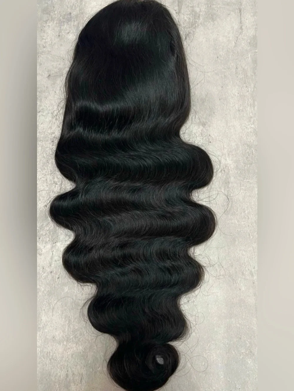 28” Human Hair Body Wave Wig | 13x6 Lace Front | 200% Density | Black